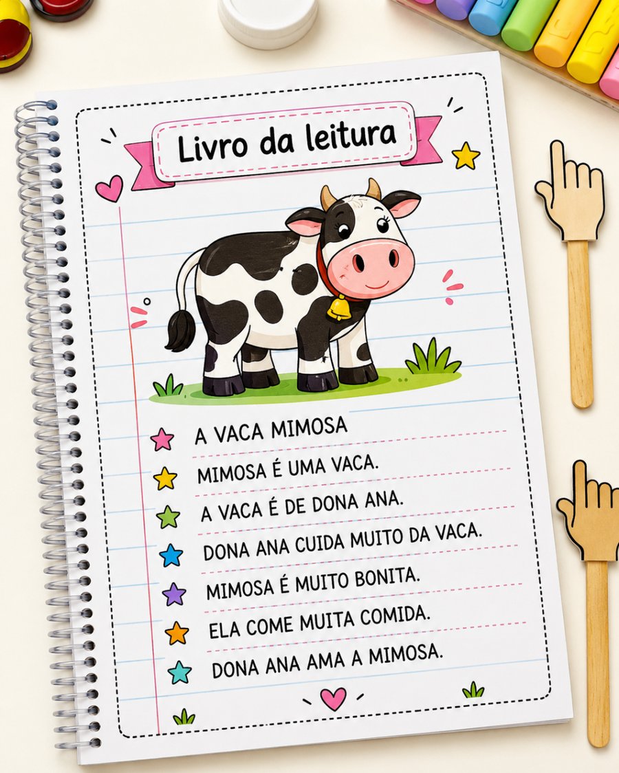 Atividade de leitura A Vaca Mimosa